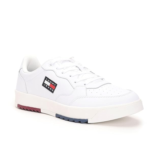Tommy Hilfiger Men Leather Sneaker Shoes
