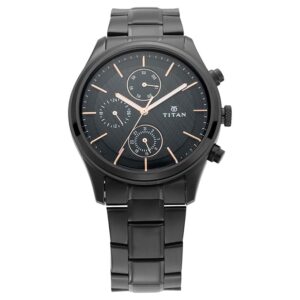Titan Neo Iv Analog Black Dial Men's Watch
