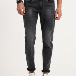 Old Grey Men's Grey Skinny Fit Jeans
