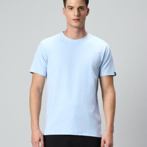 Men's Blue T-shirt | Plain Tshirt for Men