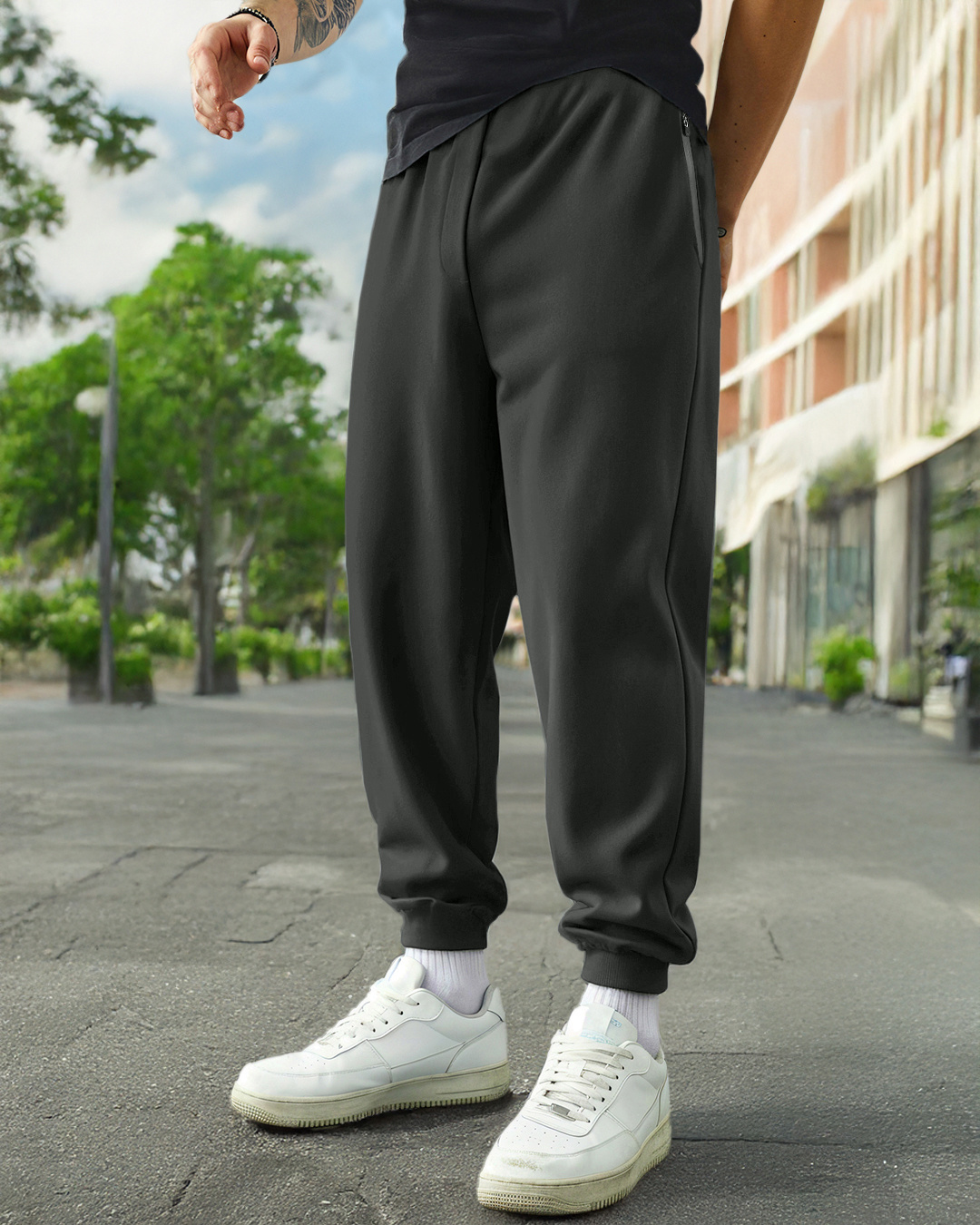 Buy Men's Grey Joggers Online