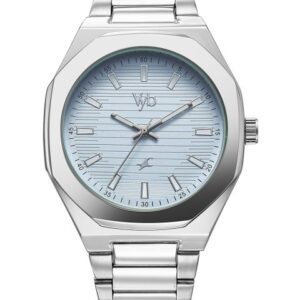 Fastrack Men Patterned Dial & Bracelet Style Straps Analogue Watch FV30012SM01W - Image 1