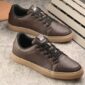 HRX by Hrithik Roshan Men Round Toe Mid-Top Lace-Ups Sneakers