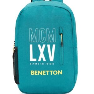 United Colors of Benetton Caspian Unisex Typography Printed Backpack - Image 1