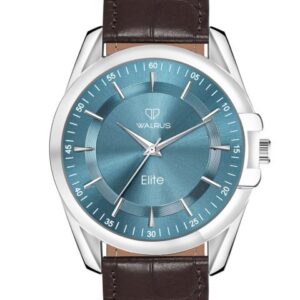 Walrus Men Brass Dial & Textured Straps Analogue Watch WWTM-ADMIRAL-IV-030907D - Image 1