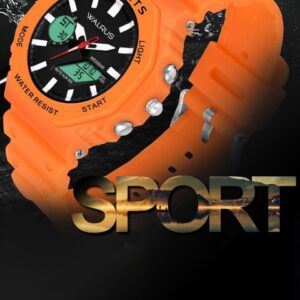 Walrus Sports Unisex LED Display Analogue and Digital Watch WWTM-SPORTS-021111 - Image 1